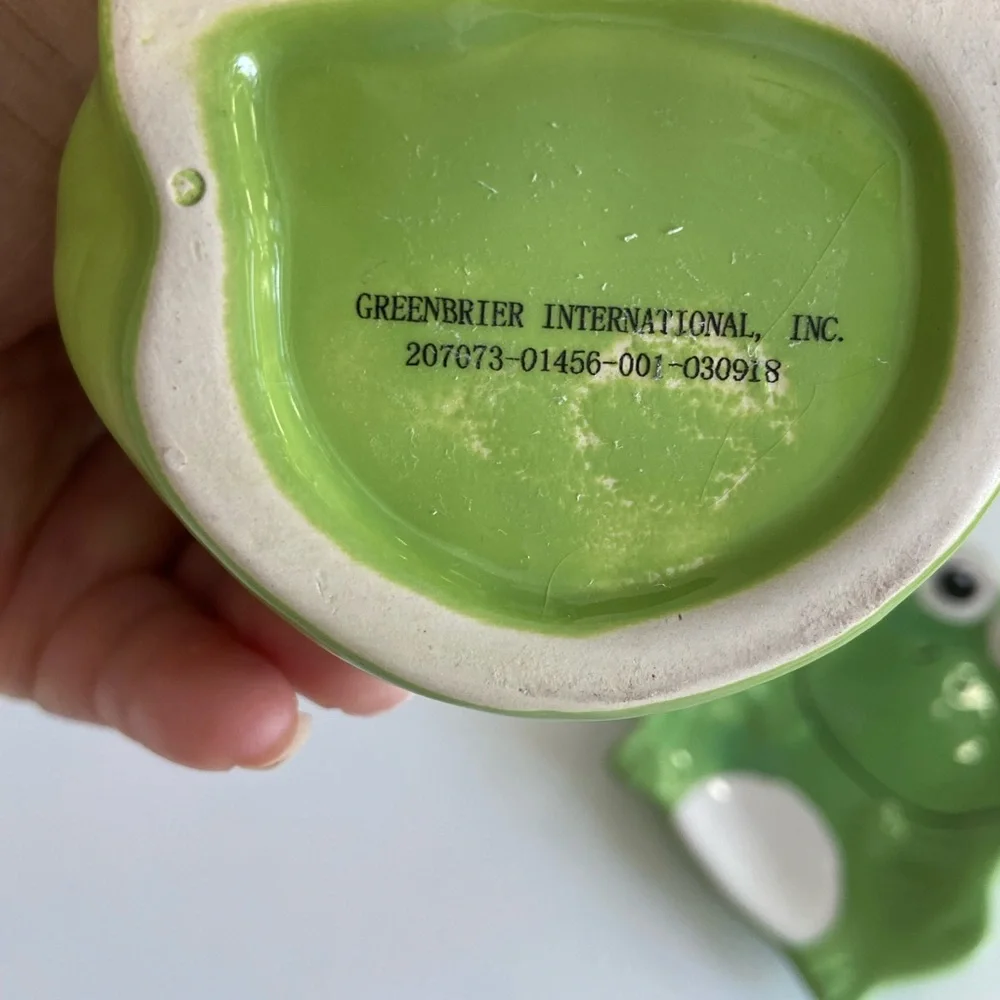 💢GREENBRIER INTERNATIONAL HAPPY FROG 2PC  SOAP SET💢